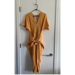 Free People wrap jumpsuit